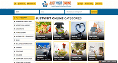 Desktop Screenshot of justvisitonline.com
